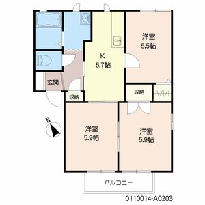 ファミール濱田 * A0203号-15