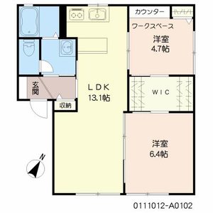 アルカディア　Ａ棟　＊ A0102号-16