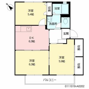 Ｓｈａ　Ｍａｉｓｏｎ　Ｋ　＊ A0202号室