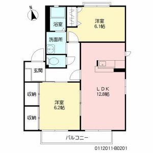 プランタン・蔵　Ｂ棟　＊ B0201号-16