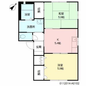 エスポワール天神　Ａ棟　＊＊ A0102号室