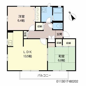 フレグランス淡窓　Ｂ棟 B0202号室