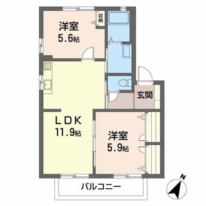 ディアス楠木 A棟 A0201号-16