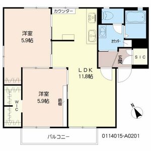 グレイスハイツ　Ａ棟 A0201号室