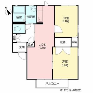 パークディアス　Ａ棟 A0202号-16