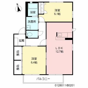 リヴ　アヴェニール　Ｂ棟　＊＊ B0201号-16
