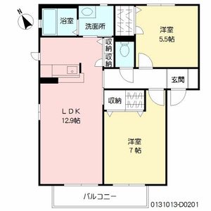 スリーゼ D棟 D0201号-14