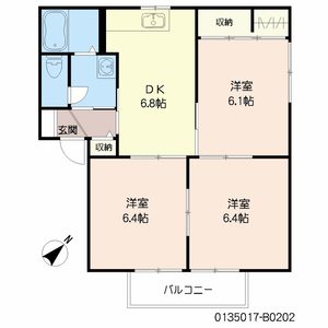 フォーレス神崎　Ｂ棟　＊ B0202号室