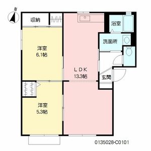 グリーンゲーブルス　参番館　＊ C0101号室