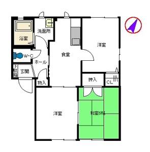 シャーメゾン古城　Ｂ棟　＊ B0102号室