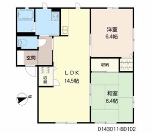 リバービュー B棟 ** B0102号-16