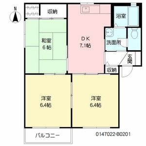 バリュージュ　＊＊　Ｂ棟 B0201号-16