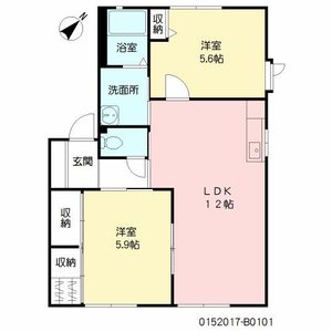 メイプルガーデン和井田　Ｂ棟　＊＊ B0101号-16