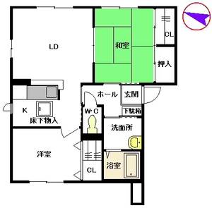 グラン・シャーメゾン　Ｂ棟　＊＊ B0101号室