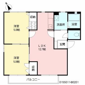 ハイツ四季の里　Ｂ棟　＊ B0201号室