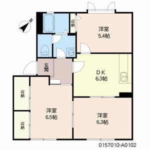 フレグランス唐原　Ａ棟　＊＊ A0102号室