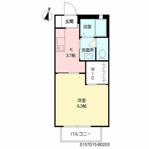 ボヌール・シュー　Ｂ棟 B0203号-2