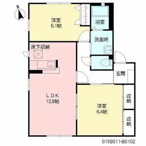 ビブレ田原　Ｂ棟　＊＊ B0102号室