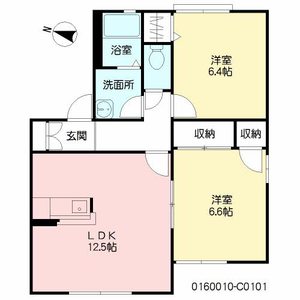 コートヴェール南片江Ⅰ　Ｃ棟 C0101号室
