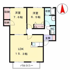 コートヴェール南片江Ⅱ　Ｊ棟 J0202号室