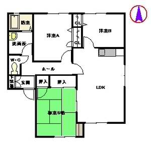コートヴェール南片江Ⅱ　Ｋ棟 K0102号室