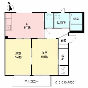 ドミール　＊ A0201号室