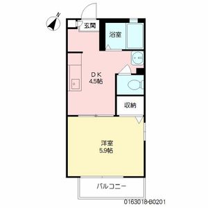 フォーレス・イトウ　Ｂ棟 B0201号室