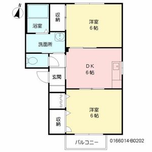 ラ・プラス神野　Ｂ棟　＊＊ B0202号-16