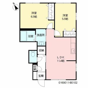 シトラスコート門司港　Ｂ棟　＊＊ B0102号室