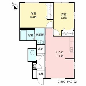 シトラスコート門司港　Ａ棟　＊＊ A0102号-16