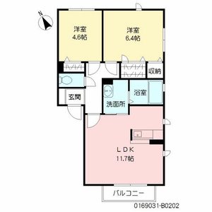 シトラスガーデン門司港　Ｂ棟　＊＊ B0202号室