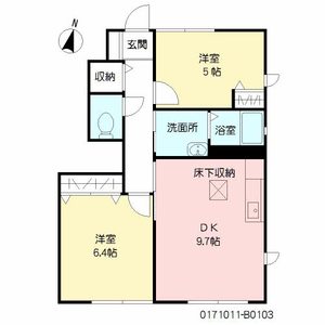 アルブルージュ　Ｂ棟　＊ B0103号-15
