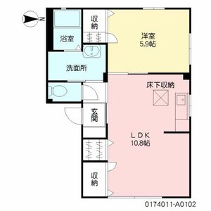 アコール　Ⅰ棟　＊＊ A0102号室