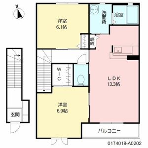 ブランシェ浮之城　＊ A0202号室