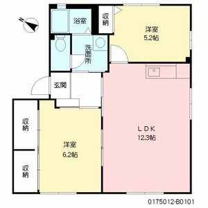グレイス頓野　Ｂ棟　＊ B0101号室