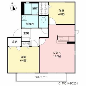 レグルス　Ⅱ棟　＊＊ B0201号-16