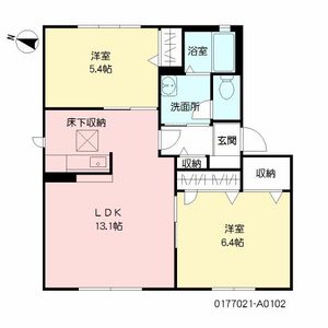 ティエラ　＊＊ A0102号室