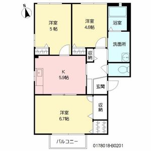 ドルチェ　Ｂ棟　＊ B0201号-16