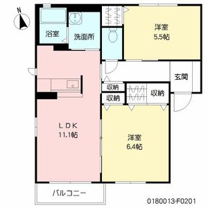 レシデンシア小森野　Ｆ棟 F0201号-16