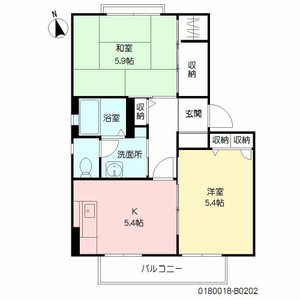 フォーレス・いすず　Ｂ棟　＊＊ B0202号室