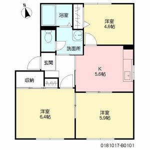 フォーレスアナイ B棟 ** B0101号-16