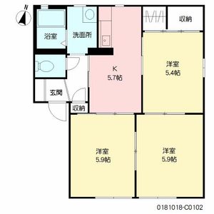 メゾン・ド・ルシオン C棟 * C0102号-16