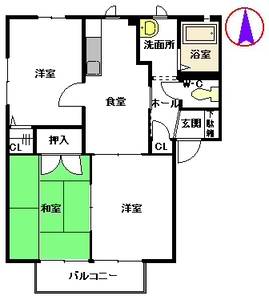 グランドール　Ａ棟　＊＊ A0102号-15