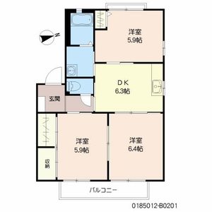 ソレイユドミール溝堀　Ｂ棟　＊ B0201号室