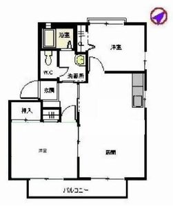緒方アパハウス　Ａ棟　＊＊ A0201号室