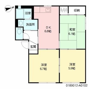 Ｖｉｄａ，Ｖａｌｕｇｅ　Ａ棟　＊＊ A0102号室