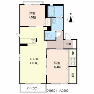 ブルーハイム・彩　Ａ棟　＊＊ A0202号室