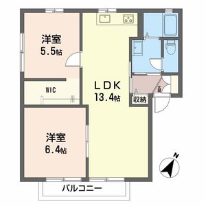 花ぞ野ローズガーデン　Ｅ棟　＊ E0201号-12