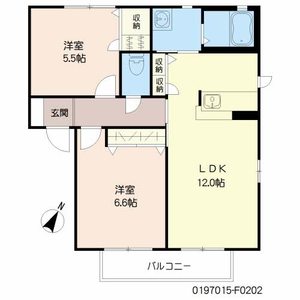 花ぞ野ローズガーデン　Ｆ棟　＊ F0202号-16