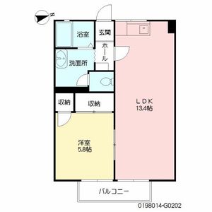 パストラル町田　Ｇ棟　＊＊ G0202号室